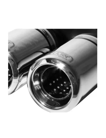 Silencieux Ulter Sport 124-202/12-1 SEAT Ibiza Modèle 6K  Haken 1996-1999 1-6