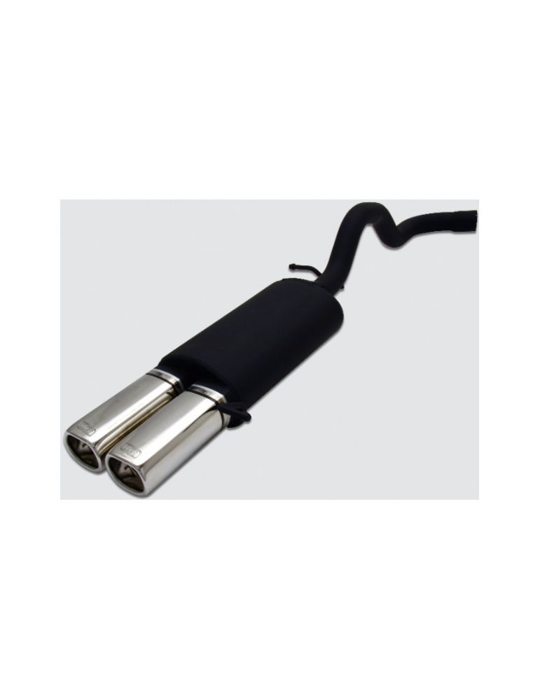 Silencieux Ulter Sport 124-202/12-1 SEAT Ibiza Modèle 6K haki poprzeczne - Querliegende Haken 1996-1999 1-8