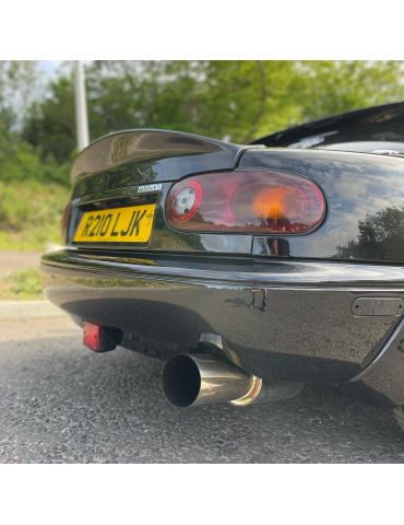 Ligne d'échappement Sport Inox Mazda MX5 Mk1 NA 1.6/1.8