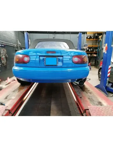 Ligne d'échappement Sport Inox Mazda MX5 Mk1 NA 1.6/1.8