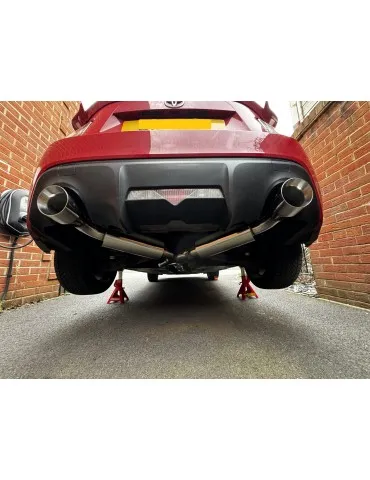Ligne d'échappement Sport Inox Toyota GT86 2011 - 2020