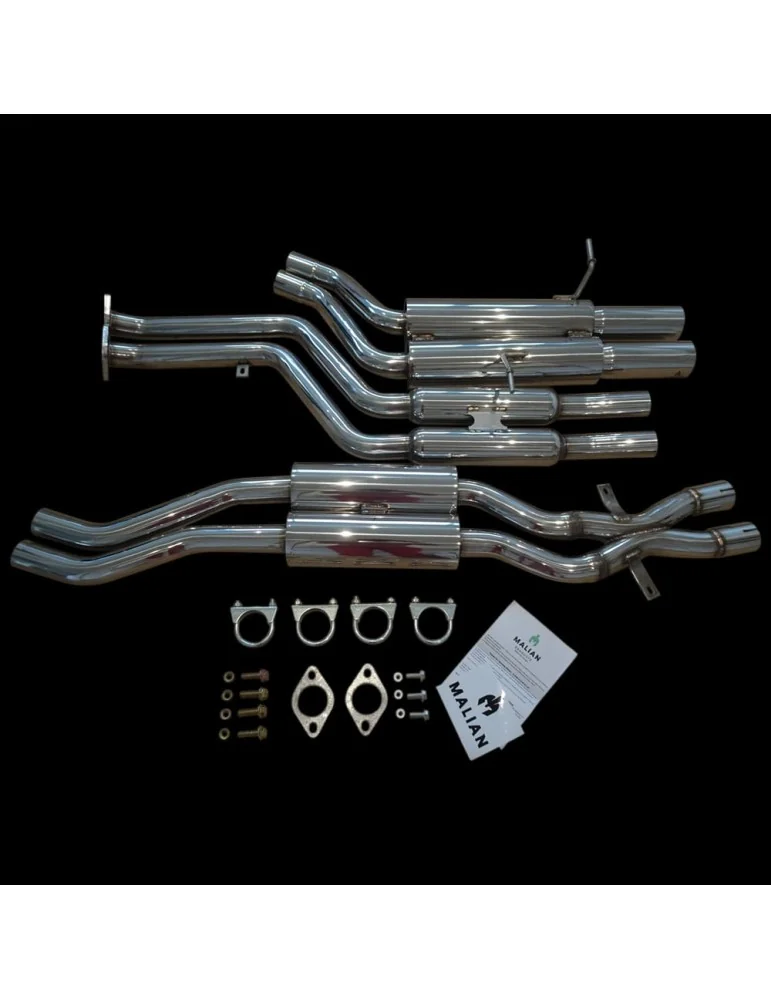 Ligne d'échappement Sport Inox BMW Série 3 E46 325i / 330i 1998 - 2005 