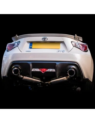 Ligne d'échappement Sport Inox Subaru BRZ 2011 - 2020