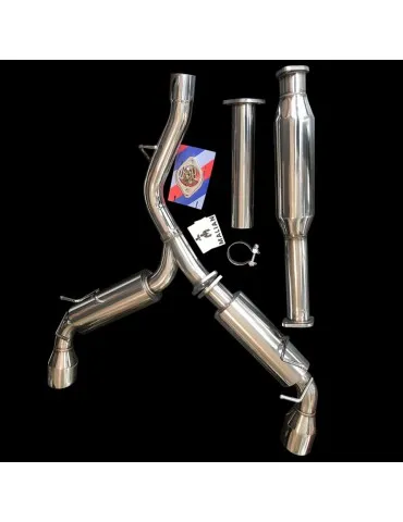 Ligne d'échappement Sport Inox Subaru BRZ 2011 - 2020