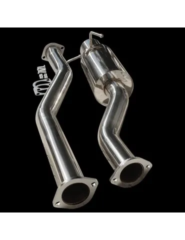 Silencieux d'échappement Sport Inox  "Single"  Nissan 350Z  2003-2008