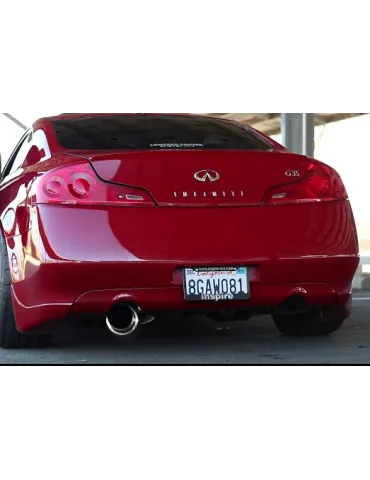 Silencieux d'échappement Sport "Single" Inox Infiniti G35  2003-2008