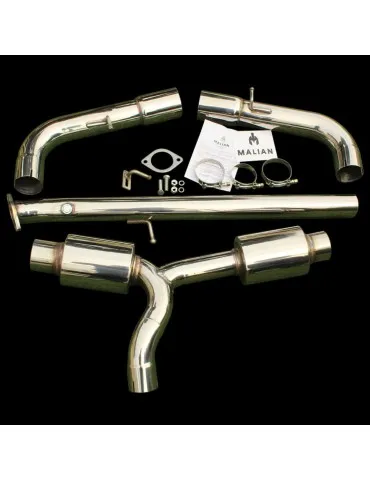 Silencieux d'échappement Duplex Sport Inox MX5 Mk1 NA 1.6/1.8 1989 - 1999