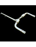 Silencieux d'échappement Duplex Sport Inox MX5 Mk1 NA 1.6/1.8 1989 - 1999