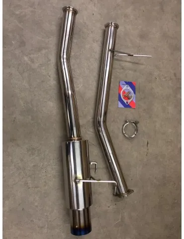 Ligne d'échappement Sport Inox Blue Nissan 200SX S13 SR20DET 1989 - 1993