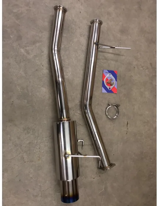 Ligne d'échappement Sport Inox Blue Nissan 200SX S13 SR20DET 1989 - 1993