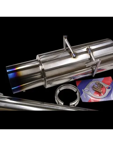 Ligne d'échappement Sport Inox Blue Nissan 200SX S13 SR20DET 1989 - 1993