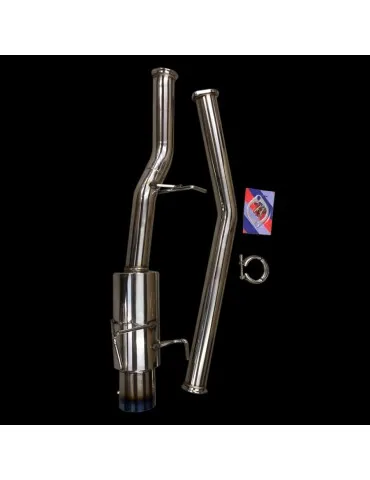 Ligne d'échappement Sport Inox Blue Nissan 200SX S15 SR20DET 1999 - 2003