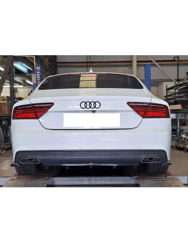 Silencieux direct  Sport  Inox DriveOnly  Audi A7 4G 3.0TFSi Quattro 2015 - 2018