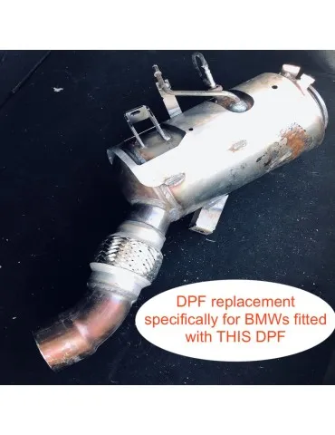 Descente de turbo / Défap Sport Inox BMW Série 3 E90/E91/E92/E93 325D/330D 2004 - 2012