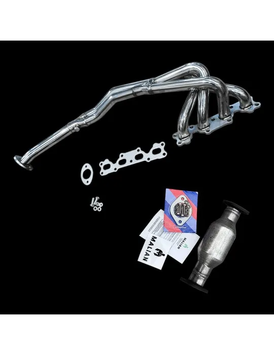 Collecteur d'échappement Long + Catalyseur Sport Inox Performance 4/2/1Mazda MX5 Mk1 1.6 1989 - 1996