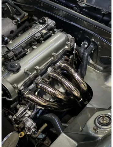 Collecteur d'échappement Long + Décatalyseur + EGR Inox Performance 4/1  Mazda MX5 Mk2 NB 1.8 1999 - 2001