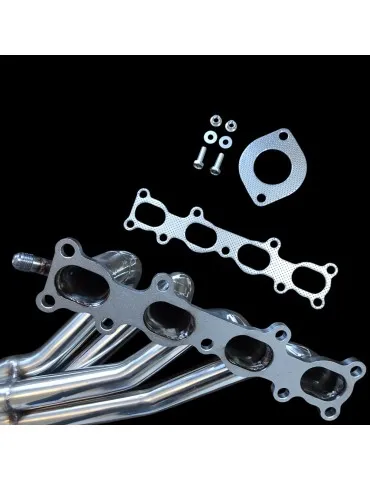Collecteur d'échappement Long + Décatalyseur + EGR Inox Performance 4/1  Mazda MX5 Mk2 NB 1.8 1999 - 2001