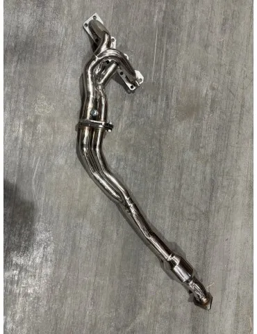 Collecteur d'échappement Long + Catalyseur Inox Performance 4/1  Mazda MX5 Mk2 NB 1.6 1999 - 2005