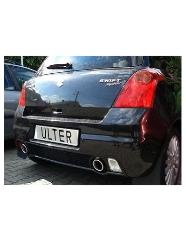 Silencieux Ulter Sport Inox P bis SUZUKI Swift SPORT III  2006-2010 