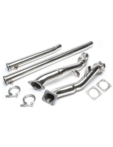 Descente de turbo + décatalyseur + Intermédiaire Sport Inox  A6 C5 2.7T 1997 - 2004
