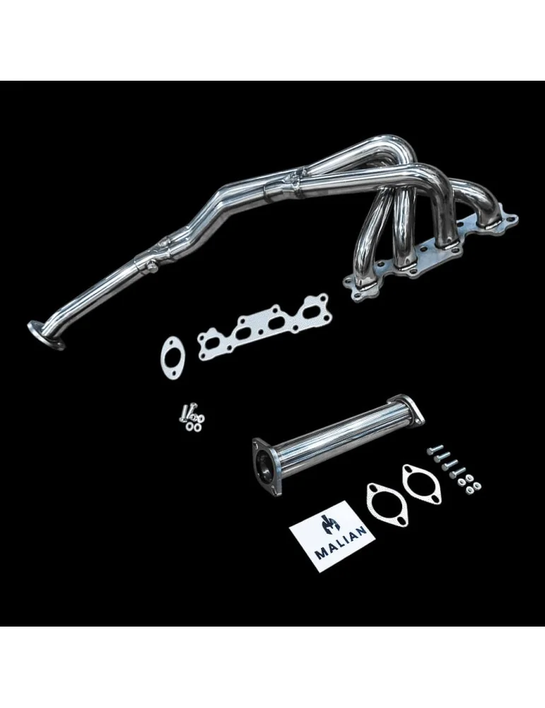 Collecteur d'échappement Long + Décatalyseur Inox Performance 4/2/1  Mazda MX5 Mk1 1.6 1989 - 1996