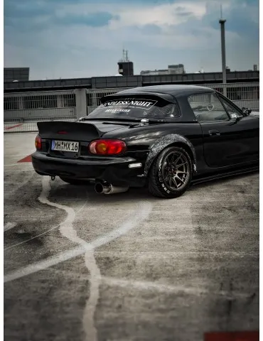 Ligne d'échappement + Catalyseur Sport Inox Mazda MX5 Mk2 NB 1.8