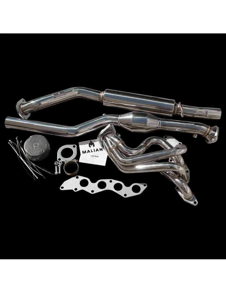 Collecteur + Catalyseur Sport d'échappement Inox "Magique" 4/1  Mazda MX5 Mk2 1.8 1999 - 2005