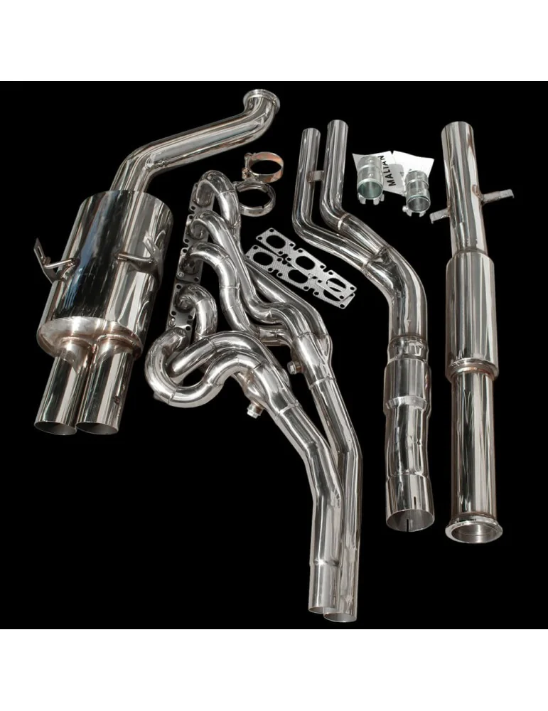 Ligne complète 2 + Collecteur d'échappement  Inox Performance BMW Série 3 E36 325i/328i 1992 - 1998