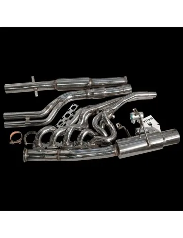 Ligne complète 3 + Collecteur d'échappement  Inox Performance BMW Série 3 E36 325i/328i 1992 - 1998