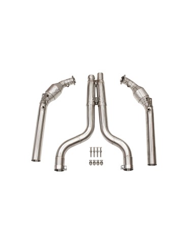 Descente de turbo + Décatalyseur Sport DriveOnly Mercedes Benz AMG W212 E63 C218 CLS63