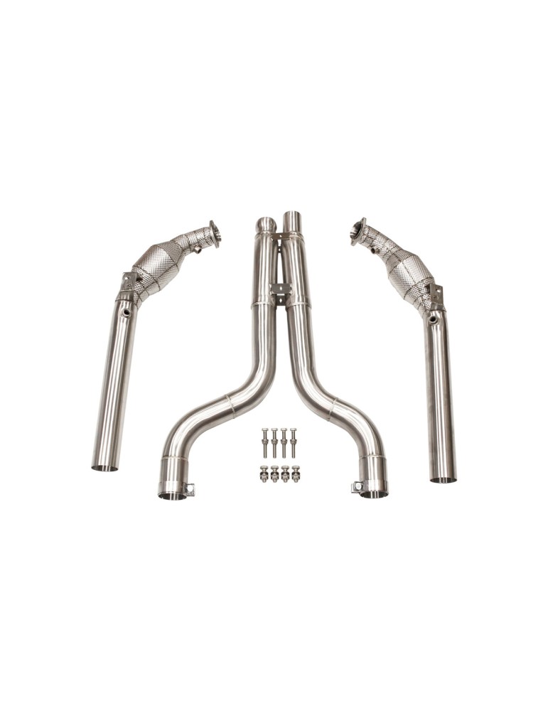 Descente de turbo + Décatalyseur Sport DriveOnly Mercedes Benz AMG W212 E63 C218 CLS63 Descente de turbo + Décatalyseur Sport DriveOnly Mercedes Benz AMG W212 E63 C218 CLS63
