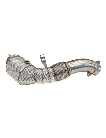 Descente de turbo + Décatalyseur Sport DriveOnly BMW M850I/XI G14 G15 G16/M550i G30 / M650i / M750i G11 G12 with OPF N63 + Boucl