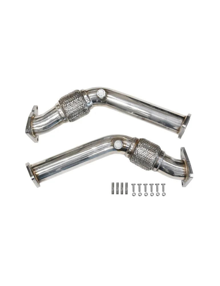"Descente de turbo + Décatalyseur Sport DriveOnly  Nissan 370Z Non Resonated Infiniti G37 Q50 Q60 