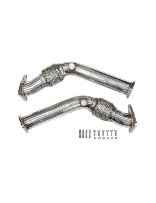 Descente de turbo + Décatalyseur Sport DriveOnlyNissan 370Z Non Resonated Infiniti G37 Q50 Q60 