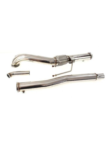 "A verifier " Descente de turbo + Décatalyseur Sport DriveOnlyAudi A3 VW Golf V Seat Leon 2.0T FWD Turbo GT30 / GT35 