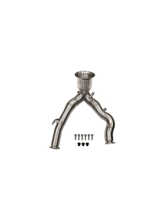 "A verifier " Descente de turbo + Décatalyseur Sport DriveOnly Audi A6 A7 C8 A8 S4 S5 Q8 VW Touareg Porsche Panamera EA839 OPF