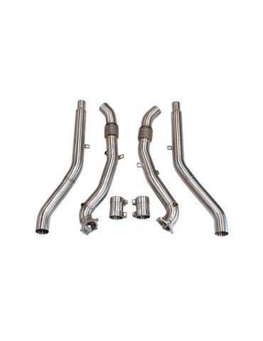 "A verifier " Descente de turbo + Décatalyseur Sport DriveOnly Audi S6 S7 RS6 RS7 A8 S8 C7 4.0 TFSI 12-17 