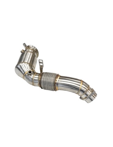 "A vérifier"Descente de turbo + Décatalyseur Sport DriveOnlyBMW 550i G30 750i G11 850i G14 G15 G16