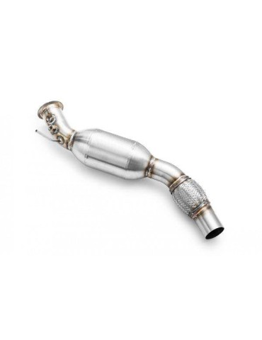 "A verifier " Descente de turbo + Décatalyseur Sport DriveOnly BMW BMW E81, E87, E82, E88 N47 116D, 118D, 120D, 123D + silencieu