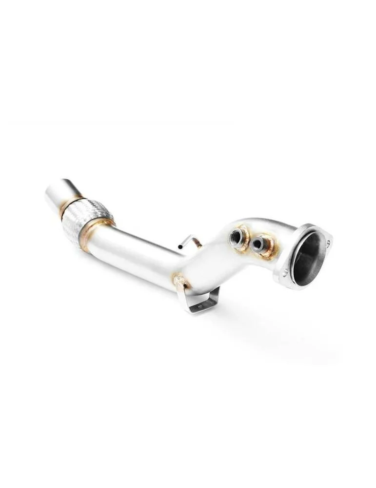 "A verifier " Descente de turbo + Décatalyseur Sport DriveOnly BMW e60 e61 520d M47N2 2005-2008 63,5 mm163 ps