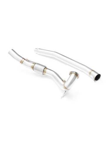 "A verifier" Descente de turbo + Décatalyseur Sport DriveOnly VW GOLF VII 4x4 1.8 tsi 2014- 76 mm 180 psI
