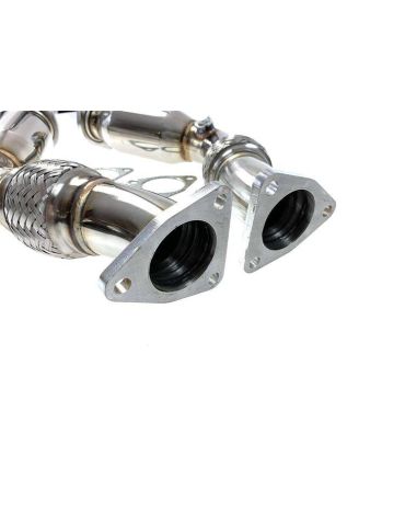 "A verifier" Descente de turbo + Décatalyseur Sport DriveOnly VW GOLF VII 4x4 1.8 tsi 2014- 76 mm 180 psI