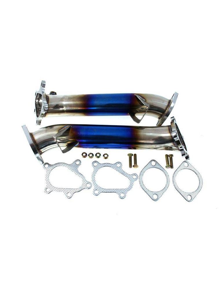 "A verifier" Descente de turbo + Décatalyseur Sport DriveOnly VW GOLF VII 4x4 1.8 tsi 2014- 76 mm 180 psI