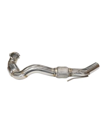 "A verifier" Descente de turbo + Décatalyseur Sport DriveOnly VW GOLF VII 4x4 1.8 tsi 2014- 76 mm 180 psI