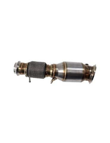 "A verifier" Descente de turbo + Décatalyseur Sport DriveOnly VW GOLF VII 4x4 1.8 tsi 2014- 76 mm 180 psI