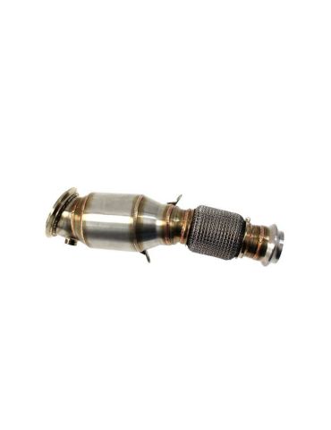 "A verifier" Descente de turbo + Décatalyseur Sport DriveOnly VW GOLF VII 4x4 1.8 tsi 2014- 76 mm 180 psI