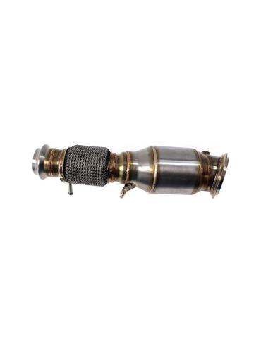 "A verifier" Descente de turbo + Décatalyseur Sport DriveOnly VW GOLF VII 4x4 1.8 tsi 2014- 76 mm 180 psI