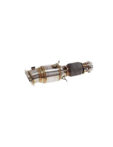 "A verifier" Descente de turbo + Décatalyseur Sport DriveOnly VW GOLF VII 4x4 1.8 tsi 2014- 76 mm 180 psI