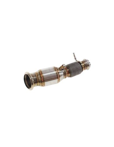 "A verifier" Descente de turbo + Décatalyseur Sport DriveOnly VW GOLF VII 4x4 1.8 tsi 2014- 76 mm 180 psI