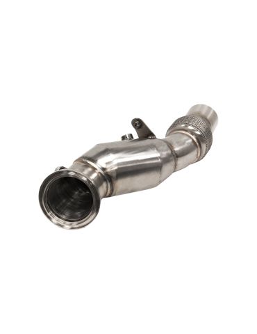 "A verifier" Descente de turbo + Décatalyseur Sport DriveOnly VW GOLF VII 4x4 1.8 tsi 2014- 76 mm 180 psI